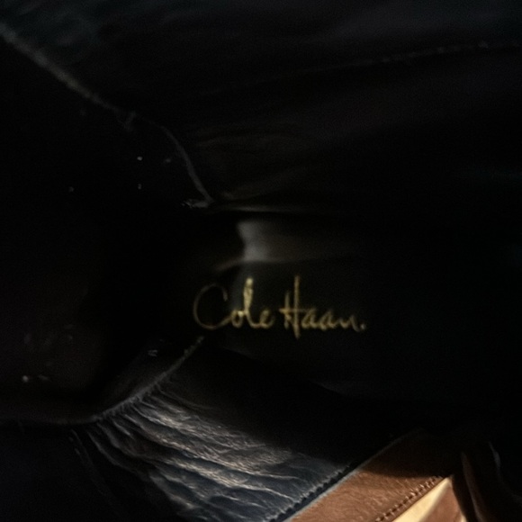 Women’s Cole Haan Nike air jalissa knee high boots in size 10 B in Chestnut - Picture 10 of 10